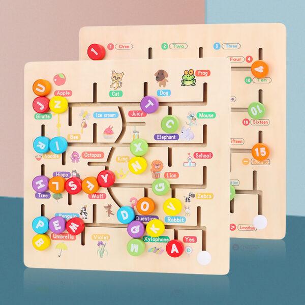 Cognitive Maze Educational Toy for Location Finding