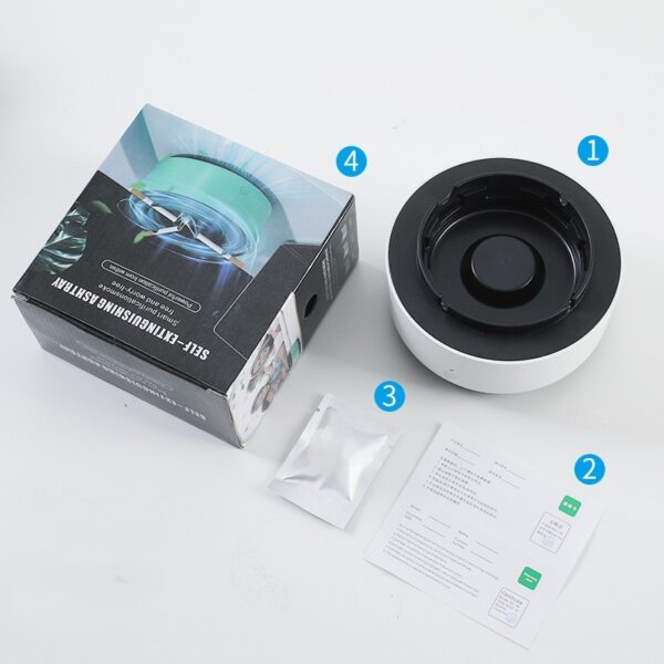 Smoke Removal Air Purification Ashtray Anion Purification Practical Automatic Purifier  Car Ashtray - Image 5