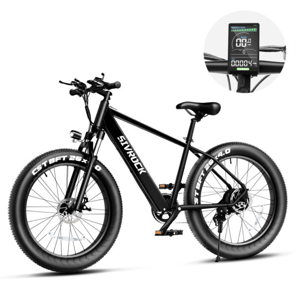 SIVROCK Professional Electric Bike for Adults – 26 x 4.0 Inches Fat Tire Mountain Bicycle, 1000W Motor, 48V 15Ah, UL & GCC Certified - Image 6