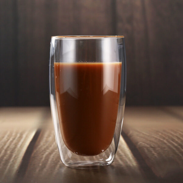 Heat-Resistant Double-Walled Glass Coffee Cup - Image 9