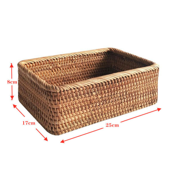 Rattan storage basket - Image 4