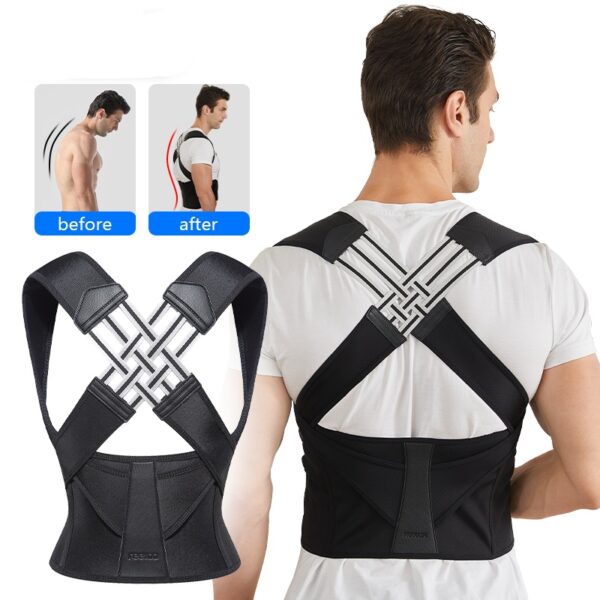 Anti-Hunchback Posture Corrector – Invisible Back Correction Strap