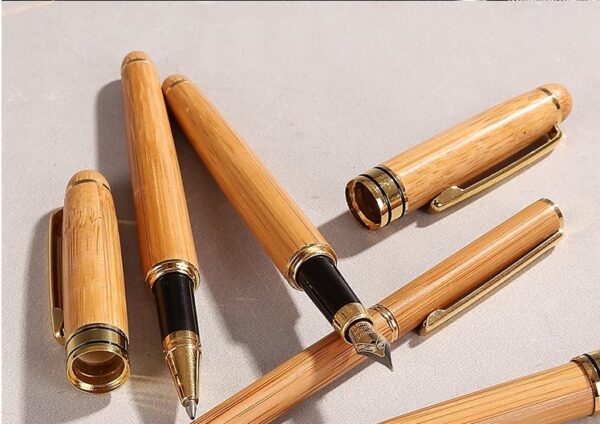 Natural Bamboo Ballpoint Pen - Image 2