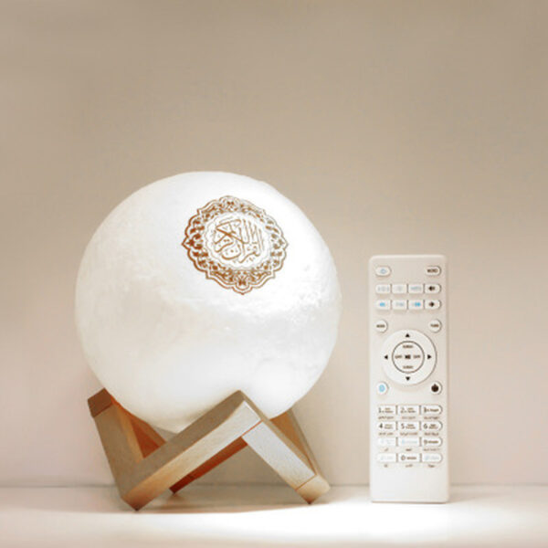 Quraan Bluetooth Speaker with Colorful Moon Light - Image 4