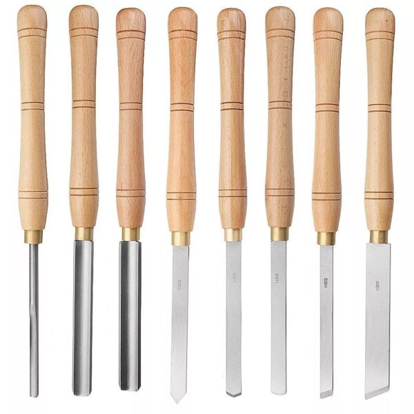 Premium 8-Piece Wooden Work Tool Set