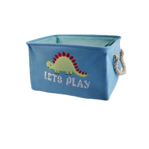 "Cotton Linen Toy Storage Basket" - Image 7