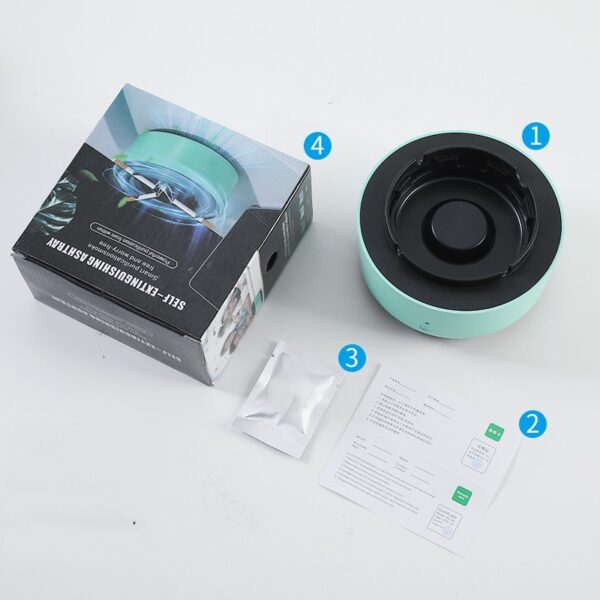 Smoke Removal Air Purification Ashtray Anion Purification Practical Automatic Purifier  Car Ashtray - Image 4