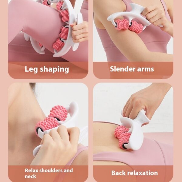 Leg Massage Machine with Ring Clip and Leg Roller for Muscle Relaxation - Image 2