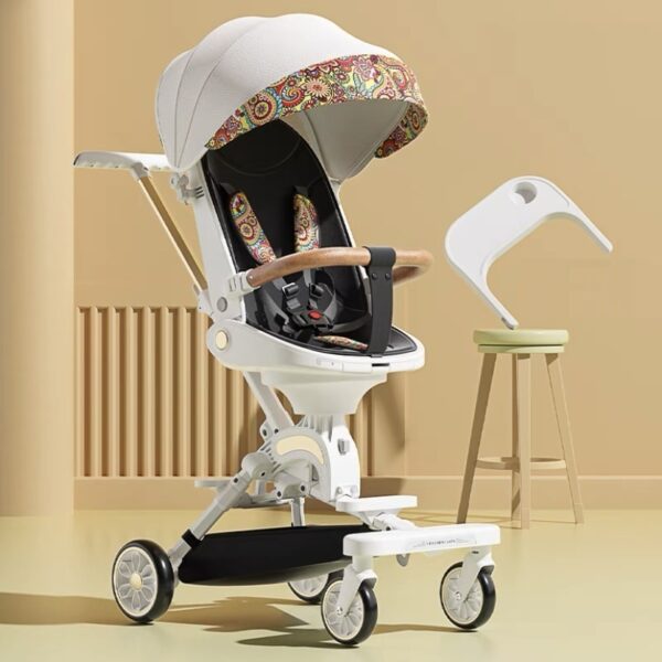 Two-way Folding Lightweight Shock-absorbing High-view Stroller