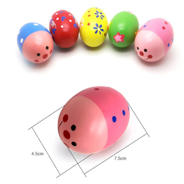 Children's Wooden Shaker Toy - Image 2