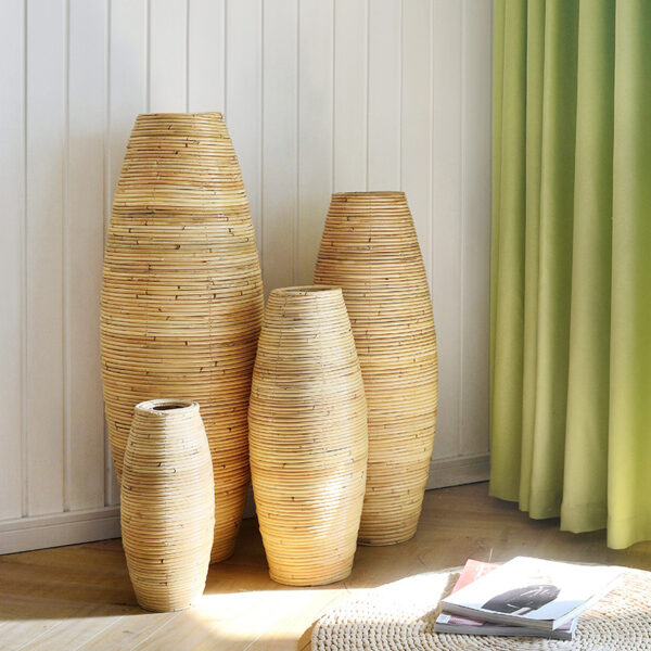 Minimalist Modern Wooden Vase - Image 3