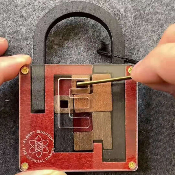 Einstein Lock – Brain Teaser Puzzle for Mental Challenge and Decompression