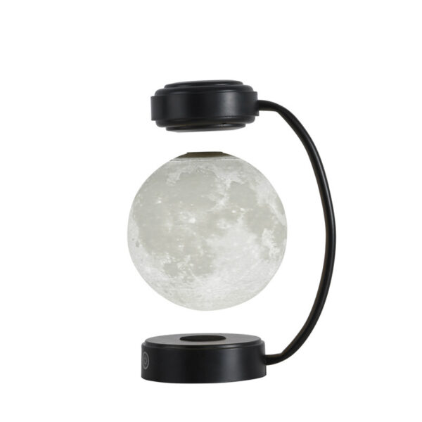 3D LED Moon Night Light Wireless Magnetic Levitating Rotating Floating Ball Lamp For Home Decoration - Image 2