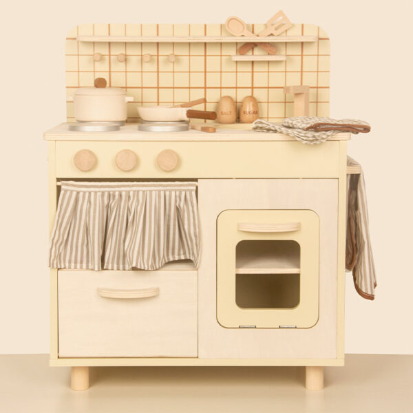 Simulation Of Children Wooden Kitchen Toys - Image 3