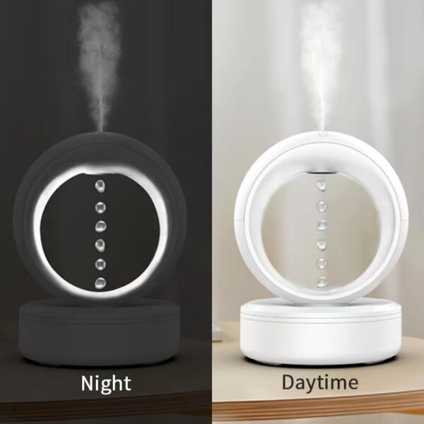 Anti-gravity Air Humidifier Mute Countercurrent Humidifier Levitating Water Drops - Image 2