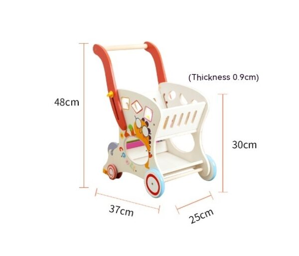 Early Education Walker Trolley for Children - Image 7