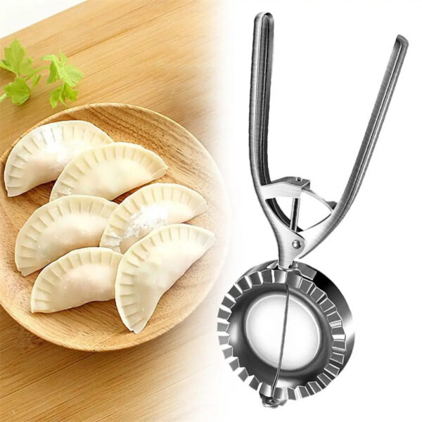 Stainless Steel Kitchen Dumpling Mold – Dumpling Pressing Machine for Home Baking