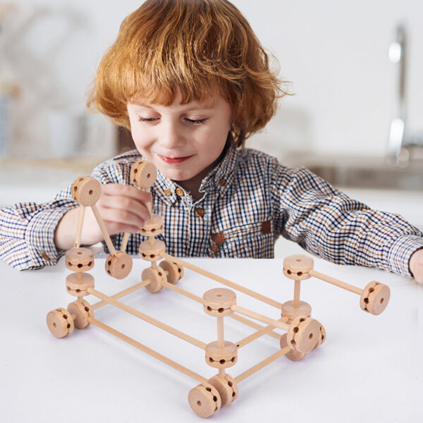 DIY Beaded Tent Castle Building Blocks