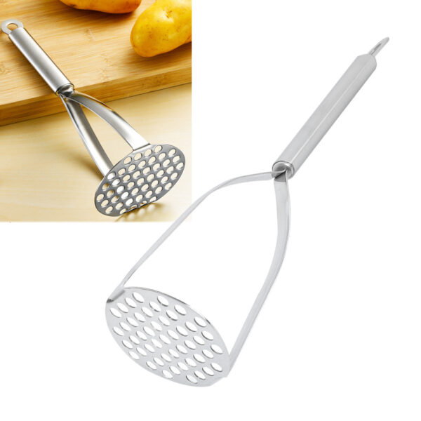 Thickened Stainless Steel Potato Masher For Fruits, and Baby Food - Image 2