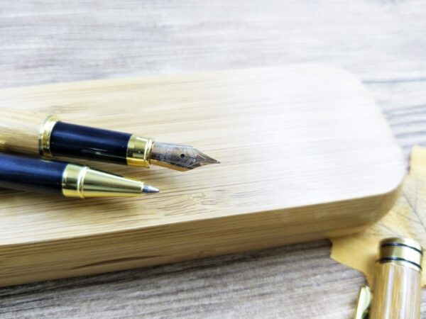 Natural Bamboo Ballpoint Pen - Image 5