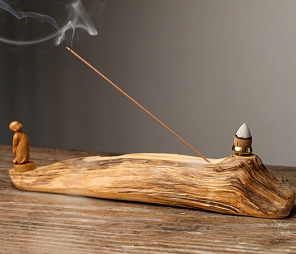 Ramadan Decoration Smoke Fountain Incense Burner with Aromatherapy, Incensory, and Melting Candle Burner - Image 5