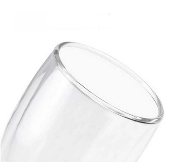 Heat-Resistant Double-Walled Glass Coffee Cup - Image 4