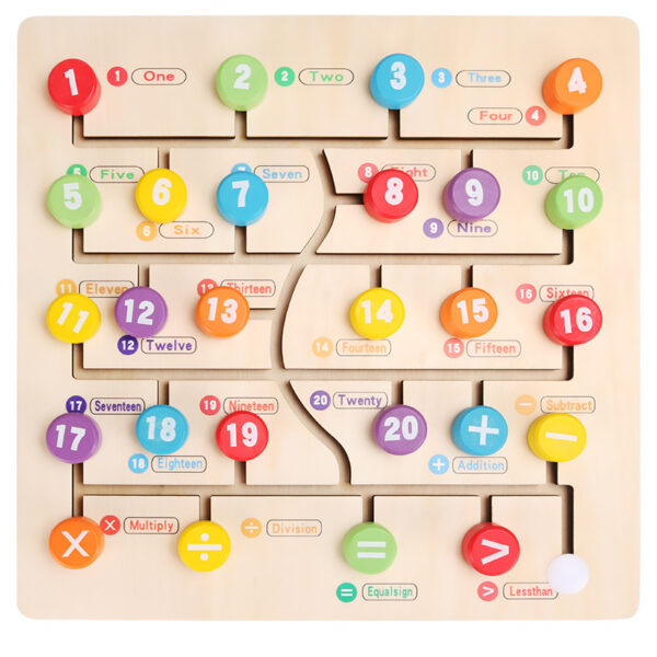 Cognitive Maze Educational Toy for Location Finding - Image 2