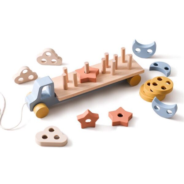 Wooden Multifunctional Color Early Education Puzzle Toys - Image 7