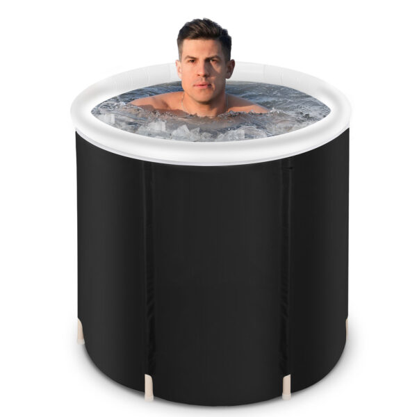 Portable Ice Tub – Foldable Outdoor Bathtub for Cold Water Therapy and Fitness Recovery