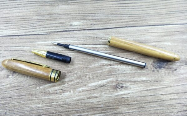 Natural Bamboo Ballpoint Pen - Image 7