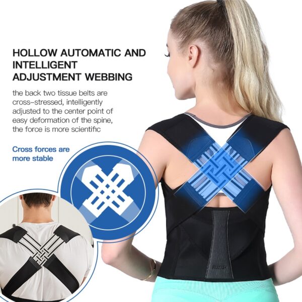 Anti-Hunchback Posture Corrector – Invisible Back Correction Strap - Image 4