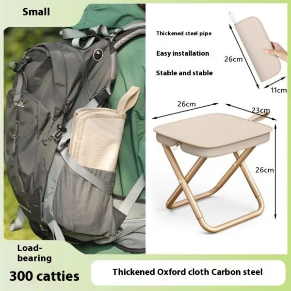 Portable Outdoor Folding Pocket Stool - Image 7