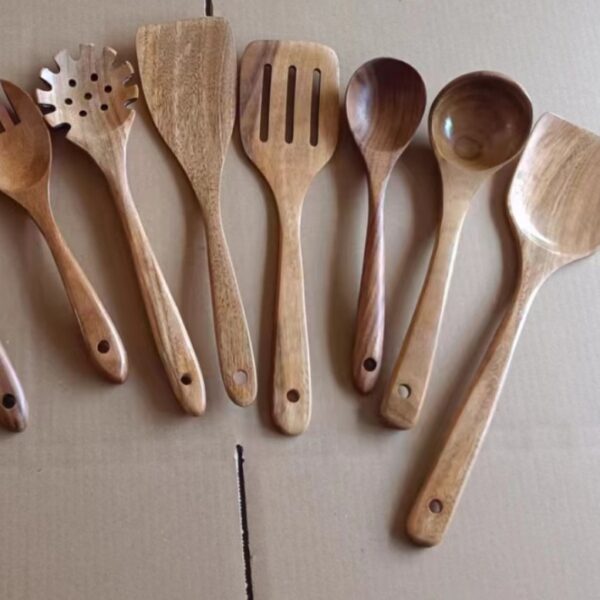 Wooden Spatula Cooking and Kitchenware Set - Image 5