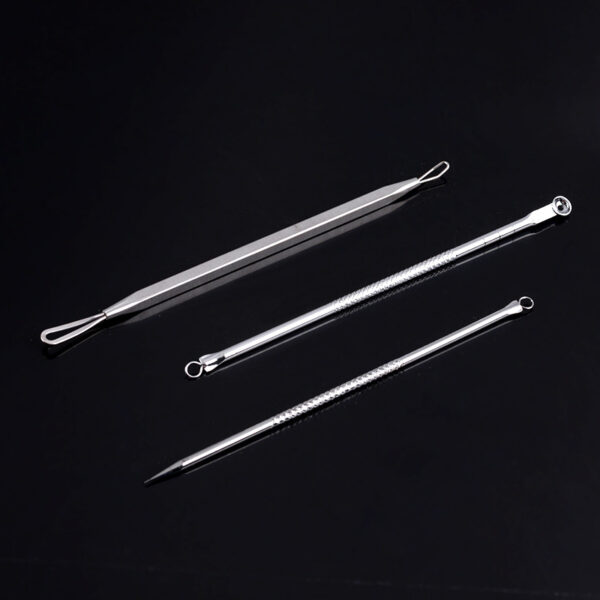 Household Stainless Steel Blackhead and Acne Removal Needle Set - Image 4