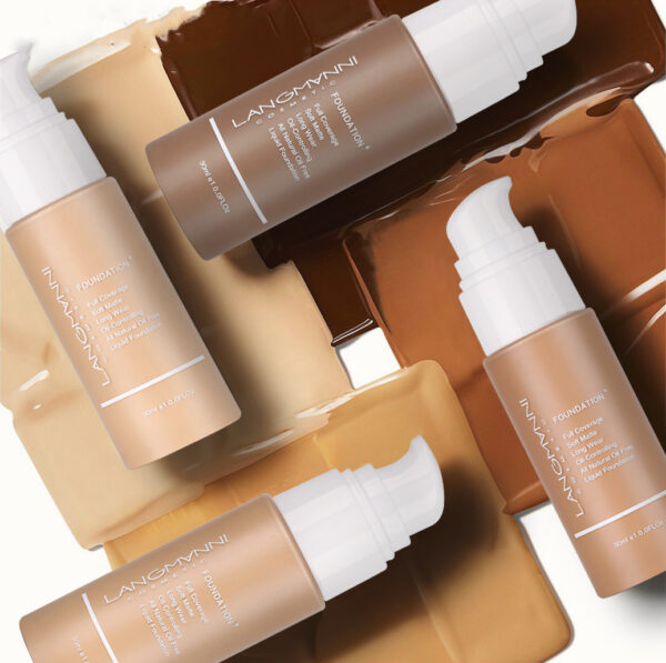 Liquid Makeup Foundation with Oil Control and Concealer - Image 2