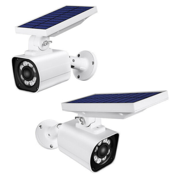 Creative Courtyard Solar-Powered Simulation Camera Search Light - Image 6