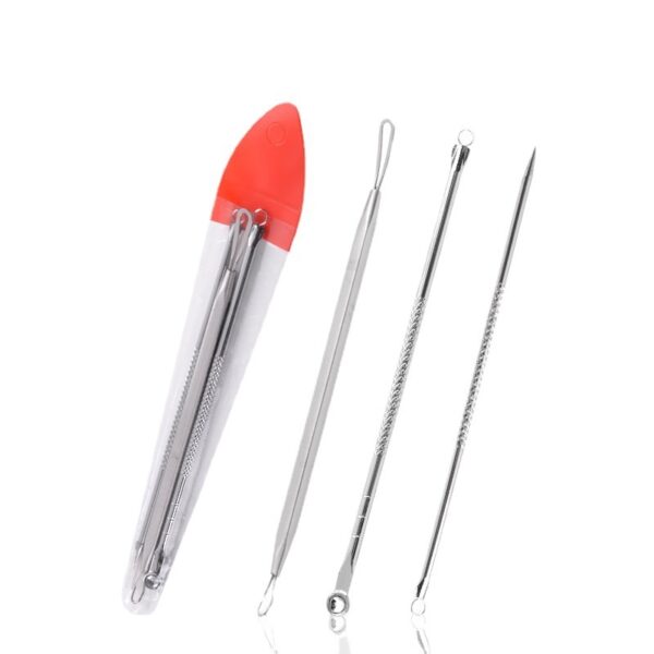 Household Stainless Steel Blackhead and Acne Removal Needle Set