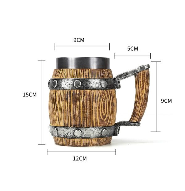 Large Capacity Beer Stein Mark Cup - Image 5