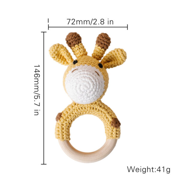 Baby Teething Safety Wooden Toy - Image 4