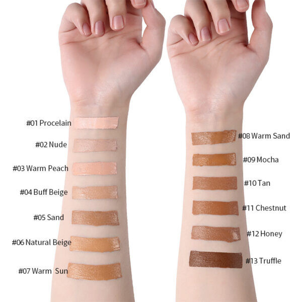 Liquid Makeup Foundation with Oil Control and Concealer - Image 4