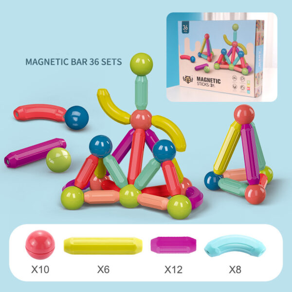 Baby Toys Magnetic Building Blocks - Image 3