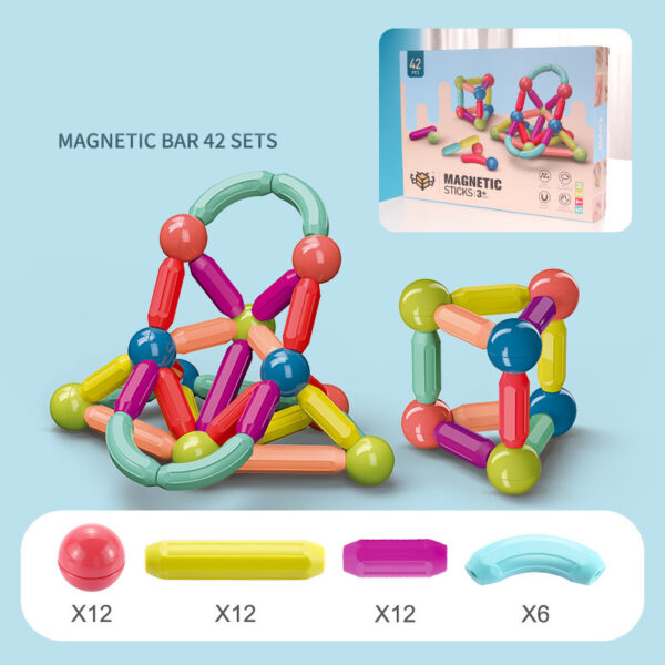 Baby Toys Magnetic Building Blocks - Image 5