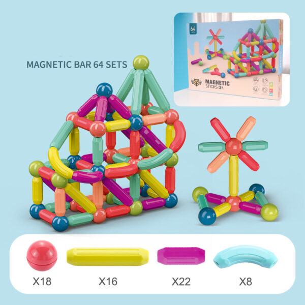 Baby Toys Magnetic Building Blocks - Image 6