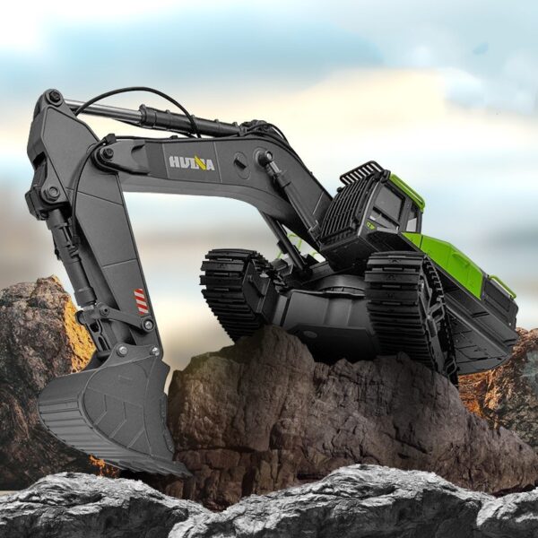 Alloy Excavator 22 Channel Excavator Oversize Model - Image 3