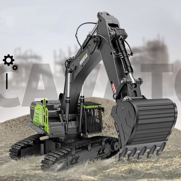 Alloy Excavator 22 Channel Excavator Oversize Model - Image 5